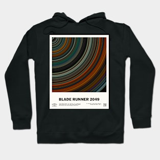 minimal_Blade Runner 2049 Circular Barcode Movie Hoodie